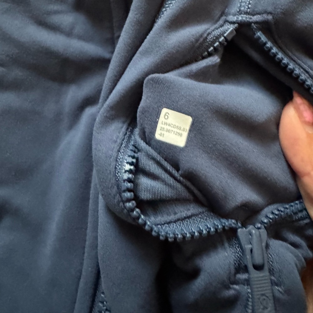 Blue Twill Define Jacket *Nulu Lululemon - Picture 4 of 8